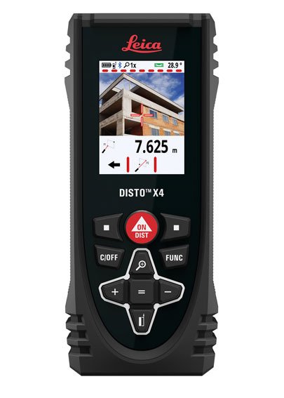 Leica DISTO™ X4 Set mit DST 360 und TRI 120 – Entfernungsmessgerät