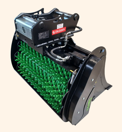 HÄNER HSS 500-2 – Schaufel-Separator für Minibagger 1,0 – 3,0 to.