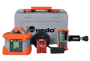 NEDO PRIMUS 2 HVA mit Commandor 2 – Rotationslaser horizontal & vertikal