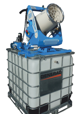 GENERAC Dust Fighter DF Smart “All in One” elektrischbetriebenes Staubbindesystem