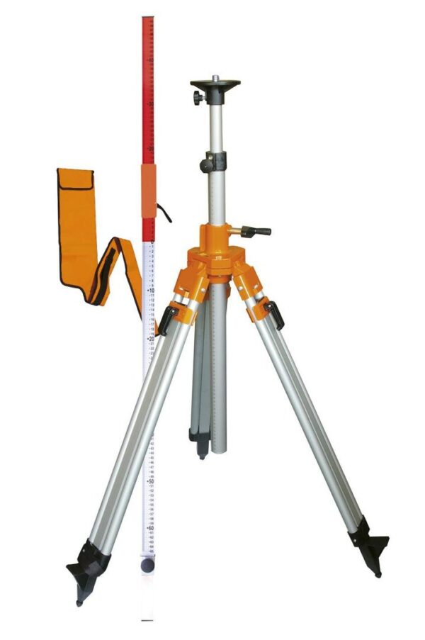 NEDO SIRIUS 1 HV (MAXX) im Set mit Kurbelstativ und Flexilatte – Rotationslaser horizontal vertikal