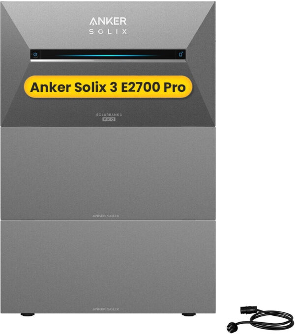 Anker SOLIX Solarbank 3 E2700 Pro + BP2700 + Smart Meter