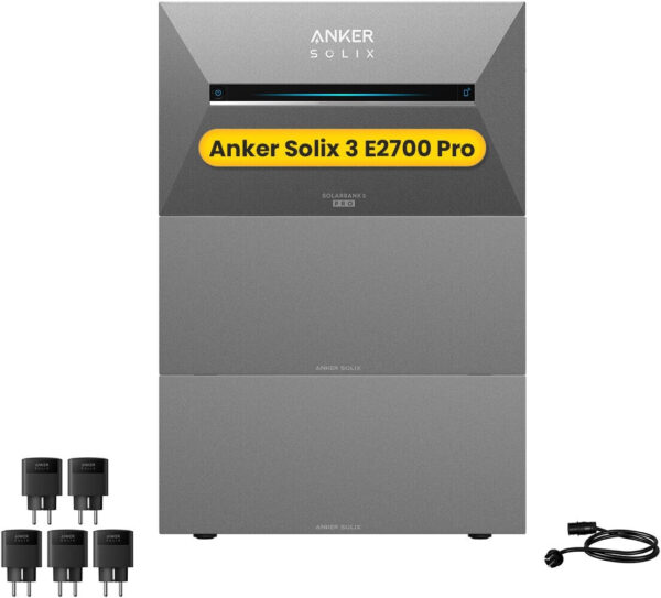 Anker SOLIX Solarbank 3 E2700 Pro + BP2700 + Smart Meter