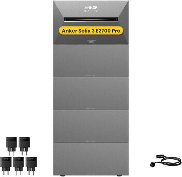 Anker SOLIX Solarbank 3 E2700 Pro + BP2700 + Smart Meter