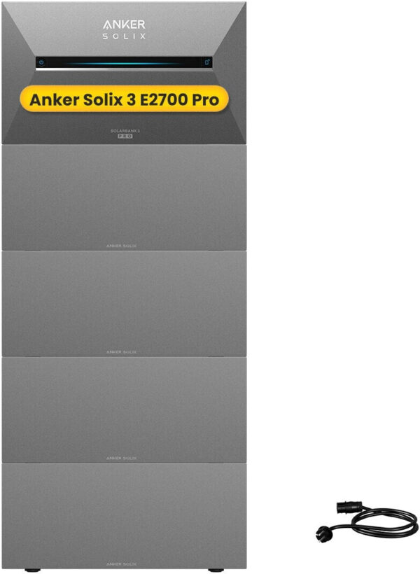 Anker SOLIX Solarbank 3 E2700 Pro + BP2700 + Smart Meter