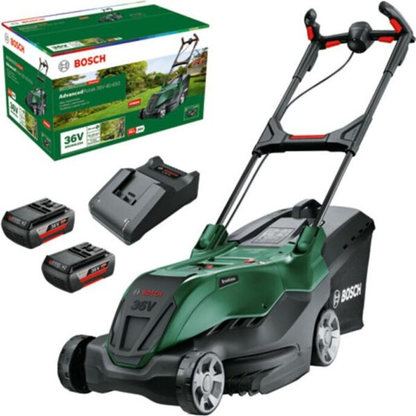 Bosch AdvancedRotak 36V-40-650 (mit 2 Akkus 2 Ah und Ladegerät)