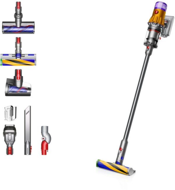 Dyson V12 Detect Slim Absolute (2023) gelb/nickel