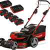 Einhell GE-CM 36/47 S HW Li (4 x Akkus + 2 Ladegeräte )
