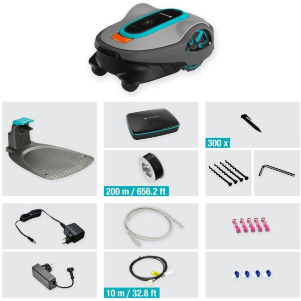 Gardena smart SILENO life 1000 m² mit KI-Technologie (19702-60)