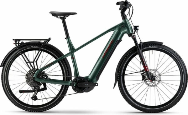 Haibike Trekking 5 2025 High 27.5 E-Bike Trekking Pedelec grün