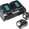 Makita DLM432 PT2 (2 x Akku 5,0 Ah und Ladegerät)