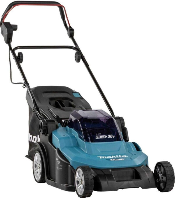 Makita DLM432 PT2 (2 x Akku 5,0 Ah und Ladegerät)