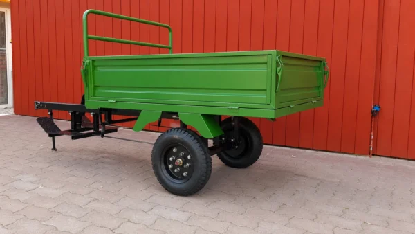 Transportwagen Anhänger für Rasentraktor & Kleintraktor Kipper