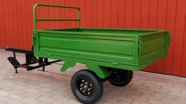 Transportwagen Anhänger für Rasentraktor & Kleintraktor Kipper