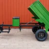 Transportwagen Anhänger für Rasentraktor & Kleintraktor Kipper