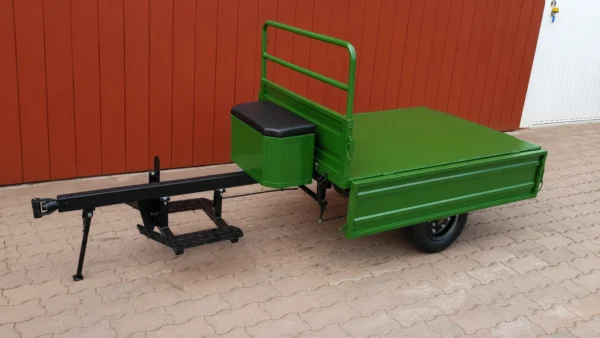 Transportwagen Anhänger für Rasentraktor & Kleintraktor Kipper