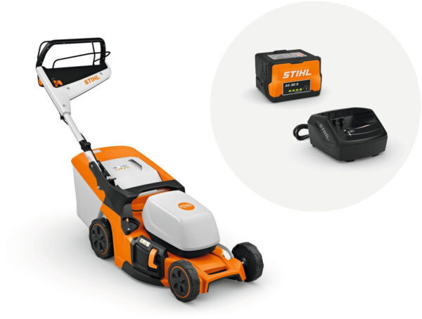 Stihl Akku Rasenmäher RMA 448 V Set AK 30 S und AL 101
