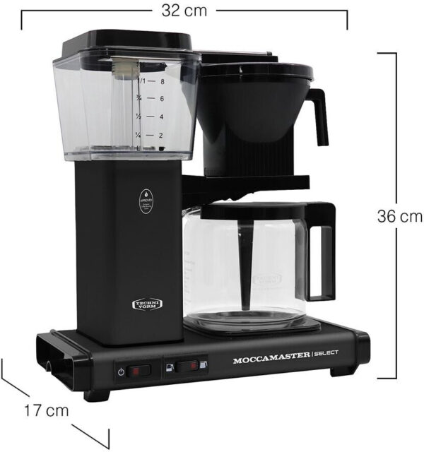 Technivorm Moccamaster KBG Select Matt Black
