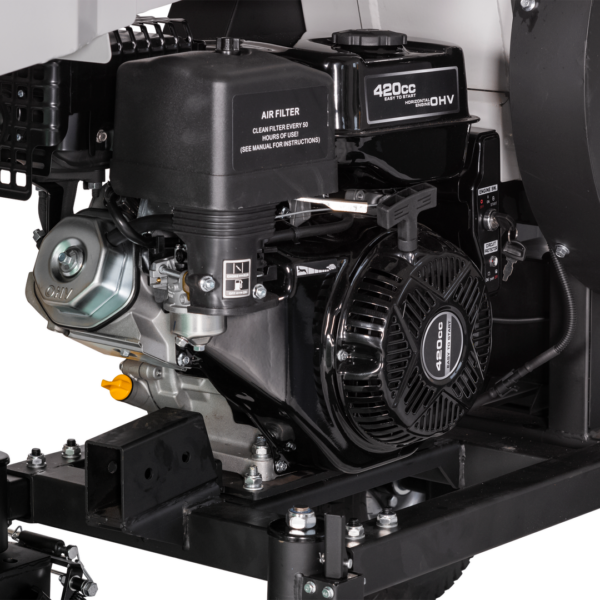 LUMAG RAMBO-HM200 – Holzhacker mit Benzin-Motor zur Herstellung von Brennholz