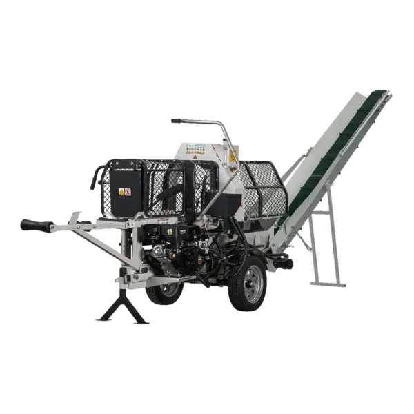 LUMAG SSA400G | Benzin-Sägespaltmaschine mit Fördenband