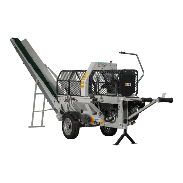 LUMAG SSA400G | Benzin-Sägespaltmaschine mit Fördenband
