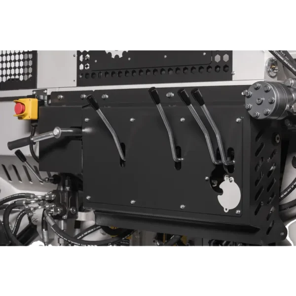 LUMAG SSA400GH-PRO/S | Benzin-Sägespaltmaschine mit Förderband & Zuführförderband