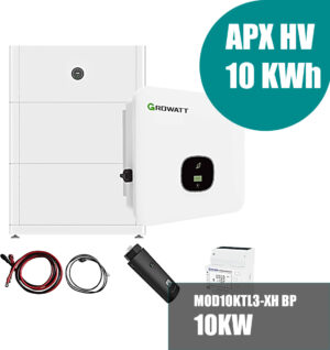 Growatt MOD 10KTL3-XH2 10kW Hybrid-Wechselrichter mit 10kWh Solarspeicher-Set