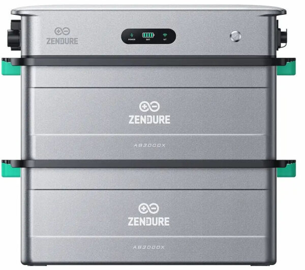 Zendure SolarFlow Set 2,88kWh 2400 AC mit Erweiterungsbatterie 11,52kWh 4x AB3000X